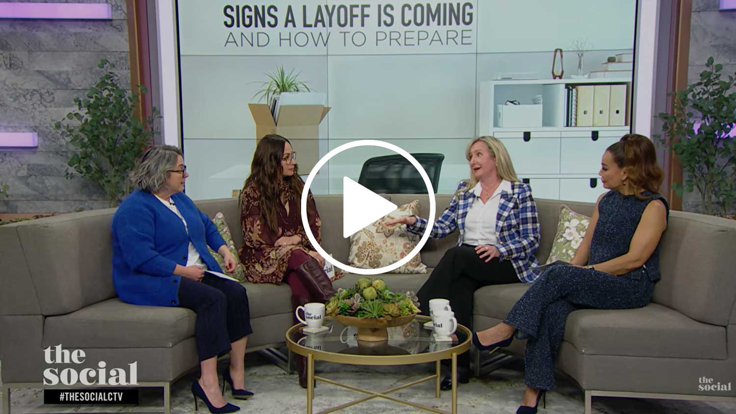 Angela Champ on The Social